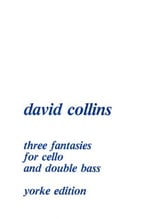 THREE FANTASIES FOR CELLO DLB BASS cover